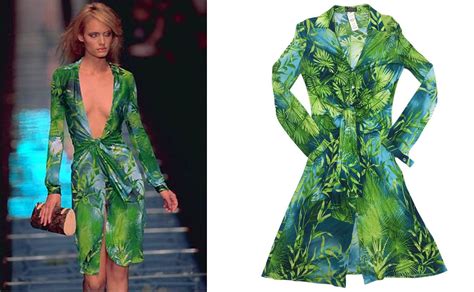 jungle dress versace 1999